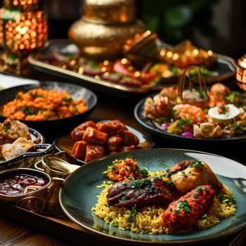 close-up-appetizing-ramadan-meal